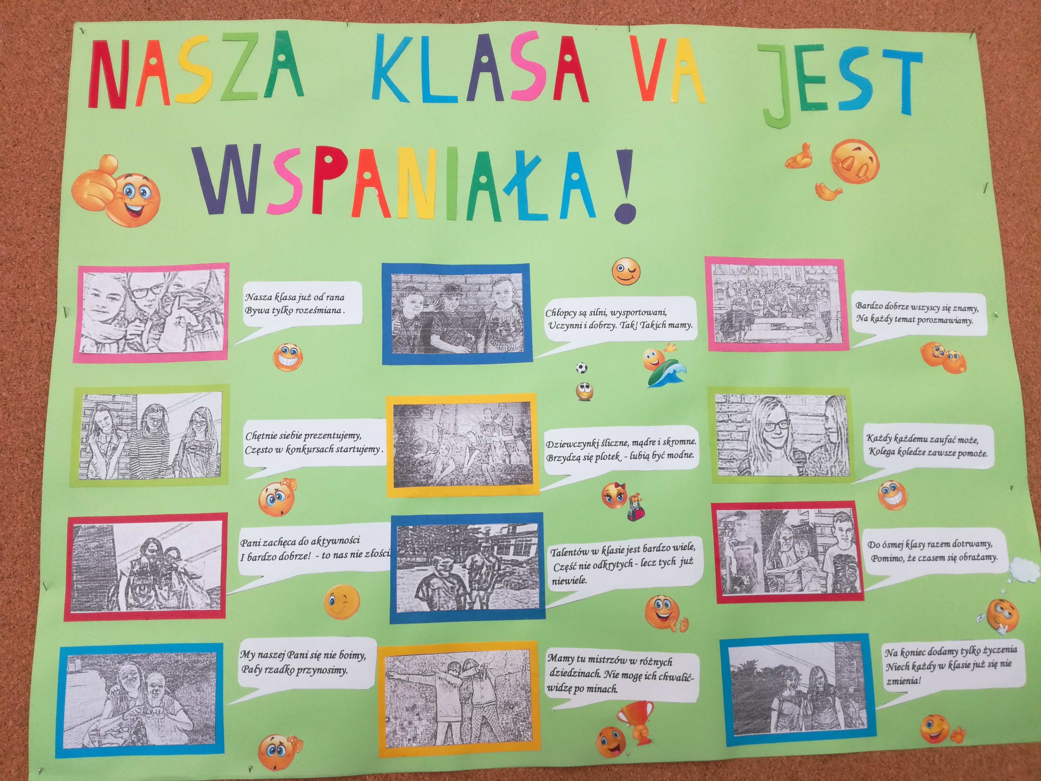 Konkurs na najładniejszą gazetkę w klasie