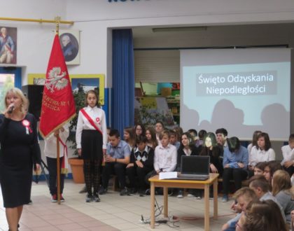 „Ojczyzna to wielki zbiorowy obowiązek”- szkolne obchody Święta Niepodległości kl. IV - VII