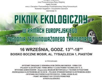 Zaproszenie na Piknik Ekologiczny