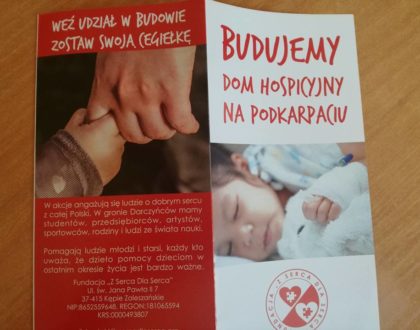 Zbiórka na budowę hospicjum