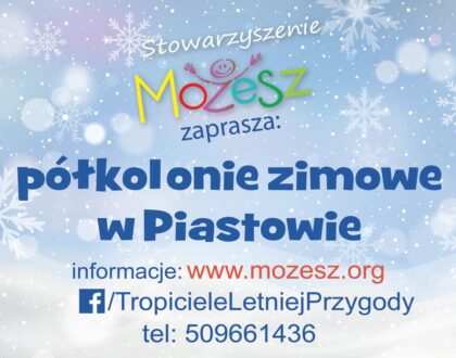 Półkolonie zimowe dla dzieci i młodzieży