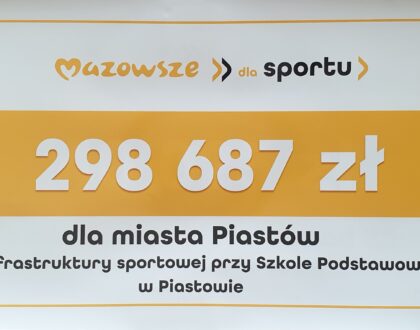 Dofinansowanie na remont infrastruktury sportowej SP 1