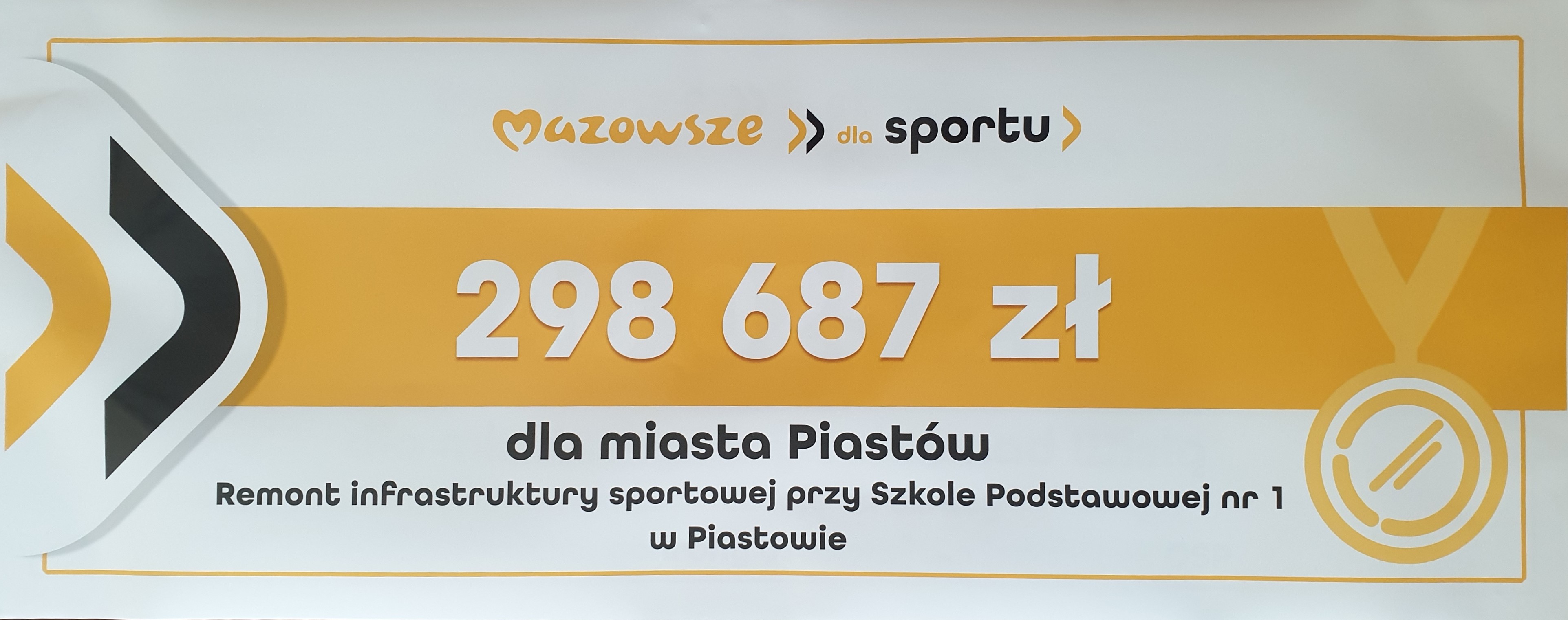 Dofinansowanie na remont infrastruktury sportowej SP 1