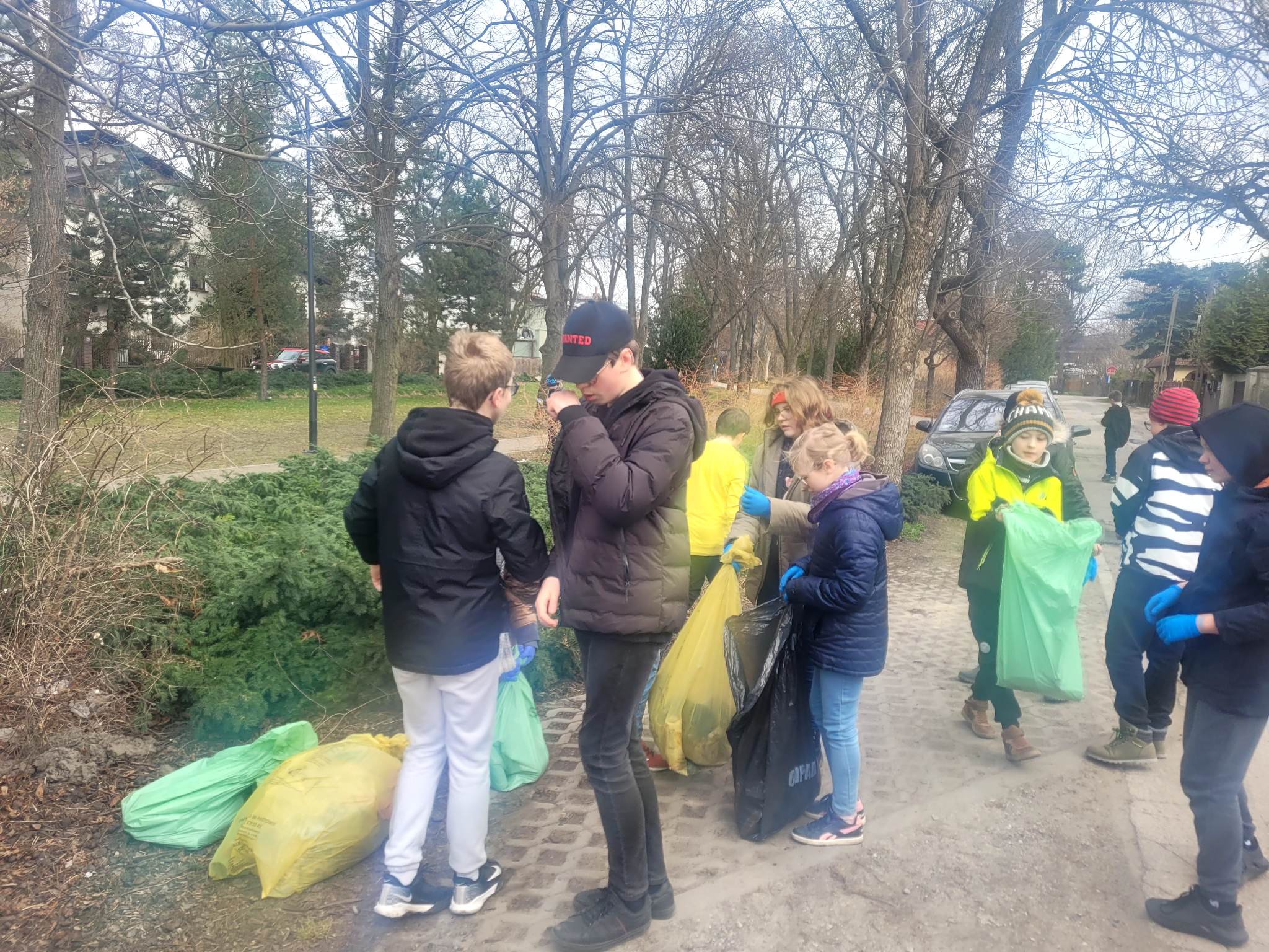 Wiosenne sprzątanie Piastowa