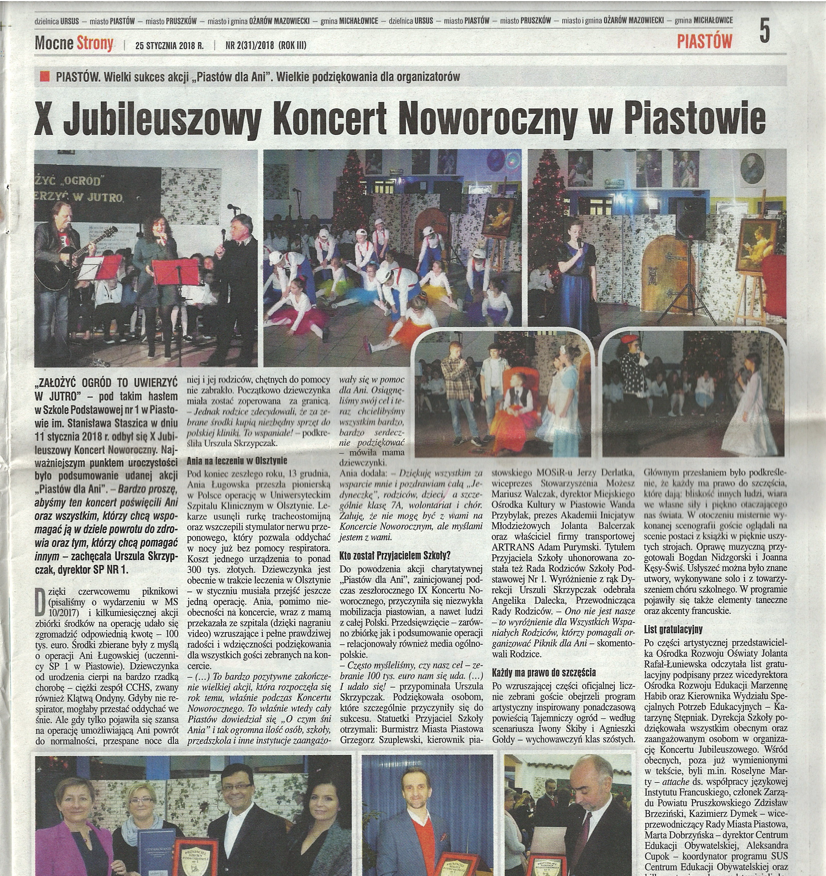 X Koncert Noworoczny w Jedyneczce